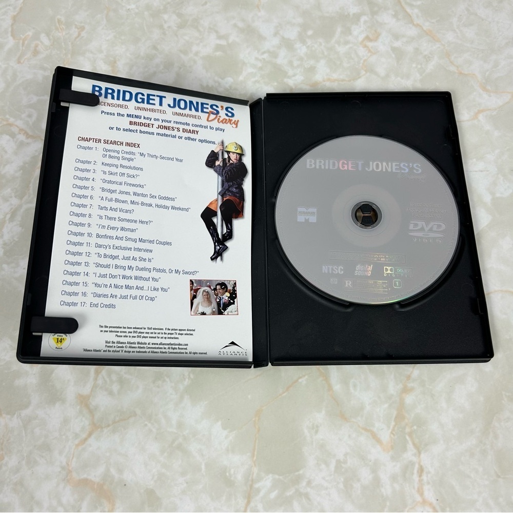 Bridget Jones Diary (DVD 2001) - Picture 3 of 4